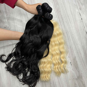 Meilleure Vente 2026 : Lots de Cheveux Naturels Double Drawn, 100% Cuticules Alignées, Tissage de Cheveux Ondulés Naturels, Sans Nœuds, Sans Perte - Product Image 1