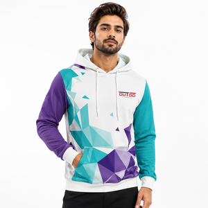 Sudadera Deportiva Sublimada para Hombre, Material de Poliéster de Alto Rendimiento, Absorbe la Humedad, Transpirable, Diseño Personalizado, Ajustable - Product Image 1