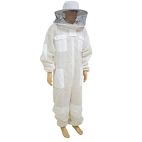 Combinaison d'apiculteur pour l'apiculture, veste 100% coton ventilée, vêtements de protection, équipement d'apiculture
