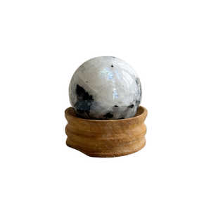 Boule de pierre précieuse brute polie, figurine sculptée en cristal pour la décoration intérieure, inspirée du Feng Shui - Product Image 1