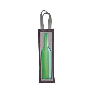 Burlap One-Bottle PP Laminated Jute Handle Wine <b>Bag</b> Printed Promotional <b>Bag</b> for Wine Bottles - Product Image 1