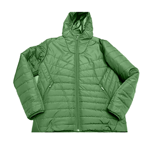 Veste matelassée à capuche pour homme, coupe-vent, fermeture éclair, couleur unie, manteau d'hiver décontracté, coupe régulière, rembourrage en polyester, vêtements d'extérieur - Product Image 4