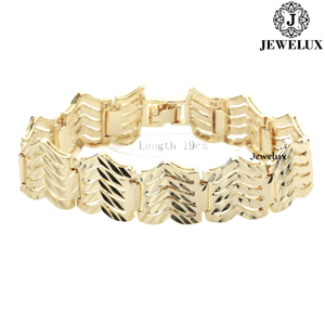 Premium Style Moissanite Tennis <b>Bracelet</b> Unisex Continuous Sparkle Stones Gold/<b>Silver</b> Plated IGI Certified Wedding Gift Jewelux - Product Image 3