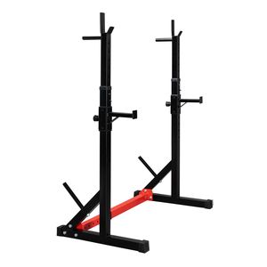 Panca Pesi Regolabile per Palestra Domestica, Pieghevole con Barre Parallele per Allenamento Squat e Panca Piana - Product Image 1