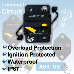 Disjoncteurs de montage en surface étanches DC150A pour bateau - Product Image 5