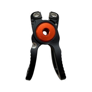 Petits ciseaux de pêche portables en alliage d'aluminium noir et acier inoxydable au tungstène, ressorts robustes, durables, multifonctionnels, 2,5 pouces - Product Image 4