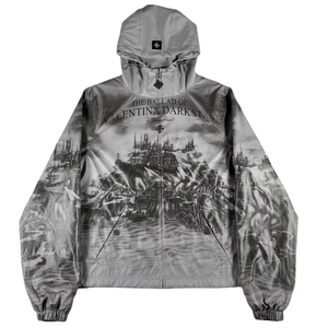 Chaqueta Softshell Ligera con Cierre y Estampado Personalizado, Transpirable, de Secado Rápido, para Actividades al Aire Libre, Estilo Urbano - Product Image 1