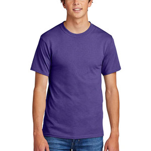 T-shirts d'été pour hommes à manches courtes, col rond, 100 % coton doux, qualité supérieure, logo imprimé, tricot anti-boulochage, coupe ample - Product Image 3