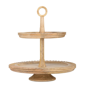 Wooden <b>Cake</b> <b>Stand</b> Best Selling for <b>Cake</b> Decorations & Pastries Cupcake Tray <b>3</b> <b>Tier</b> Decorative Wooden <b>Cake</b> <b>Stand</b> - Product Image 5