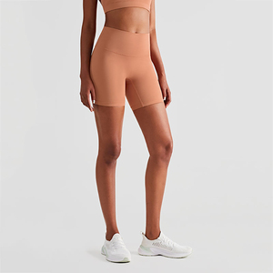 Shorts taille haute sans couture à séchage rapide pour femmes, idéaux pour le sport, le fitness, le yoga et le streetwear – Nouvelle collection tendance OEM - Product Image 3