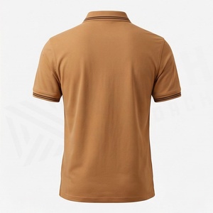 เสื้อโปโลคอตั้งผู้ชาย ผ้าฝ้ายคุณภาพพรีเมียม พิมพ์โลโก้ตามสั่ง ระบายอากาศได้ดี เหมาะสำหรับกอล์ฟ สีสันปรับแต่งได้ - Product Image 2