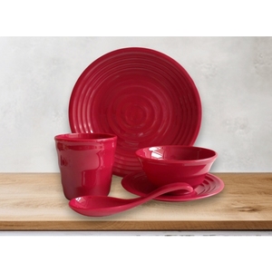 Ensemble de vaisselle MIT Eco-Friendly PGT 5 pièces : options vibrantes — combinaison - Product Image 2