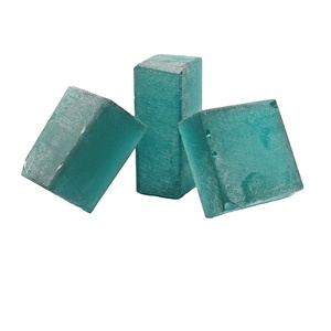 Turmalina Paraiba Verde Neón en Bruto, Cristal Resistente al Calor, Grado de Facetado, Gema Lapidaria en Bruto para Corte, Nano Sintético - Product Image 4