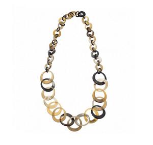 Elegante Collar de Cuerno Natural, Perfecto para Estilos de Joyería en Capas y Tendencias de Accesorios de Moda Moderna - Product Image 4