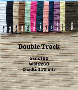 Tissu extensible à double rangée de rayures surélevées à haut rendement pour vêtements - Product Image 1