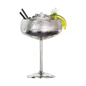 Metal Wine Goblet Elegant Drinking Cup for Wine Serving Suitable for Home Dining <b>Table</b> and Restaurant Use - Product Image 3