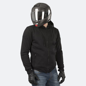 Chaqueta de Cuero Cómoda, Transpirable y de Secado Rápido, con Logotipo Personalizado, Manga Larga, Unisex, Costuras Premium, Sudadera con Capucha para Motocicleta, Venta al Por Mayor - Product Image 1