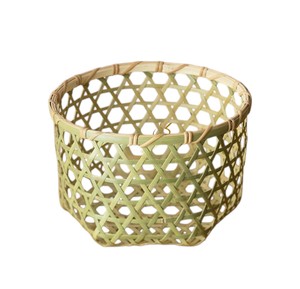 Cesta de Bambú Hecha a Mano, Caja de Almacenamiento Grande para Artículos del Hogar, Organizador de Cocina Tejido, Cesta Decorativa para Jardín, Picnic y Hogar - Product Image 3