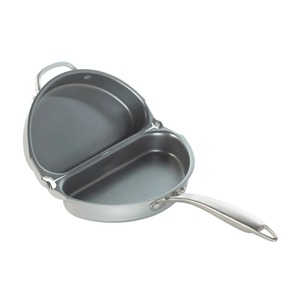 Round Aluminum Frying <b>Pan</b> With Silicone Handle Nonstick PTFE Coating For Gas <b>And</b> Induction Cooker Hand Wash Only - Product Image 2