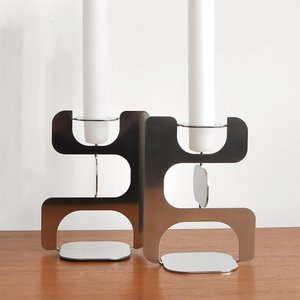 Candelabro Giratorio Romántico de Hierro Dorado de Lujo Creativo, Portavelas de Aromaterapia, Regalo de Navidad, Linterna con Bandeja - Product Image 2
