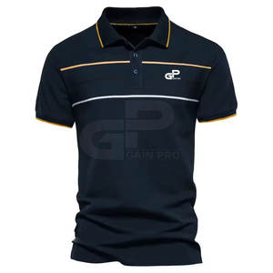 Polo en coton piqué classique léger et doux pour homme, confortable pour les activités de plein air, les voyages, le sport quotidien - Product Image 6