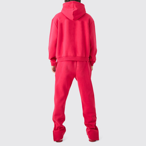 Conjunto Deportivo de Hombre de Calidad OEM, Pantalones Casuales de Corte Regular con Capucha, Transpirables, de Forro Polar para Invierno, 100% Algodón - Product Image 3