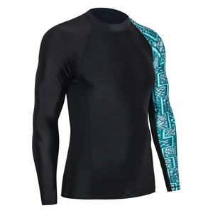 Maillot de compression personnalisé OEM entièrement sublimé, chemise de natation longue pour MMA, protection solaire - Product Image 2