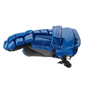 Gants de lacrosse pour hommes, nouveau style, cuir de qualité supérieure, doux, respirants, confortables, sangle réglable, parfaits pour l'entraînement et les matchs - Product Image 3