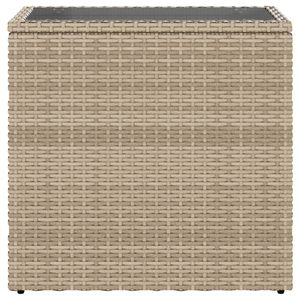 Tavolino da Giardino Beige e Nero per Esterni - Product Image 5