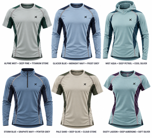 เสื้อยืดเดินป่าและเสื้อกีฬาแบบสั่งทำพิเศษ |   อัลไพน์มิสท์ ดีพไพน์ หกเฉดสี |   เสื้อผ้าเดินป่าสำหรับผู้ชาย | - Product Image 5