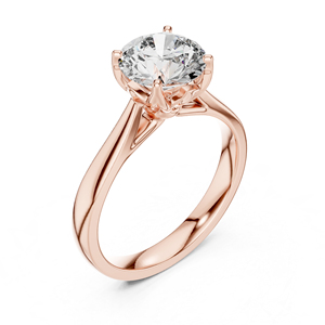 แหวนเพชรทรงกลม 1.5 กะรัต ทองคำ 14K สำหรับผู้หญิง |   ได้รับการรับรองจาก IGI |   แฟชั่นทันสมัยสำหรับใส่ทุกวัน |   เพชรที่เพิ่งเพาะเลี้ยง - Product Image 4