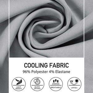 Pantalones Cortos Bermuda Grises para Hombre, de Secado Rápido, con Botones, Estilo Casual, con Bolsillos, Cintura Media, Color Sólido, Tejido de Poliéster - Product Image 5