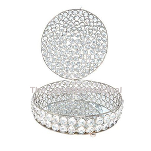 Unique Style Crystal Beaded <b>Box</b> Other Home Decor Jewelry <b>Box</b> for Ear Ring Other <b>Small</b> Jewelry Items <b>Storage</b> - Product Image 1