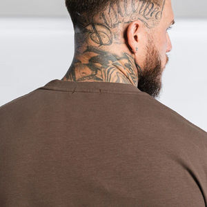 Camisetas de Punto de Manga Corta con Cuello Redondo para Hombre, Suaves, Corte Regular, Transpirables, 100% Algodón, Impresión Personalizada, Calidad Premium - Product Image 6