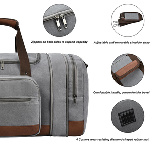 Sac de sport personnalisé avec logo, grand sac à dos multifonctionnel imperméable en Oxford, sac de voyage, sac de sport, sac d'extérieur avec compartiment pour chaussures - Product Image 4