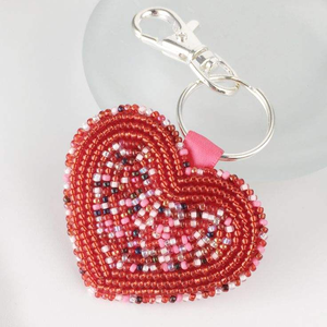 Latest Creative Beaded <b>Keychain</b> Handmade Pendant Bag Accessory <b>Anime</b> Style Fashion Key Chains - Product Image 4