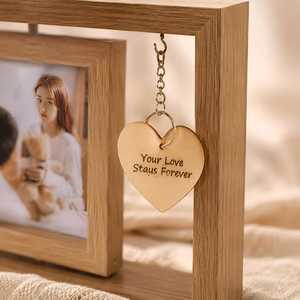 <b>Rustic</b> Handcrafted Eco-Friendly Wooden Picture <b>Frame</b> Personalized <b>Photo</b> Display Holder for Living Room Bedroom Office Family - Product Image 5