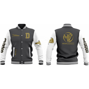 Classic Varsity Inspired <b>Jacket</b> With Snap-On Front Contrast Sleeves <b>Letterman</b> <b>Jacket</b> Personalized Style <b>Letterman</b> <b>Jacket</b> - Product Image 5