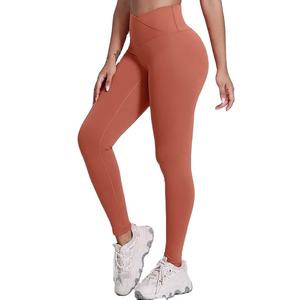 Mallas deportivas de alta calidad para mujer, mallas deportivas de baile para levantamiento de cadera con colores brillantes, mallas elásticas para ejercicio - Product Image 1