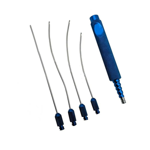 Juego de 5 cánulas de liposucción Luer Lock con adaptador de transferencia de 2 mm en acero inoxidable para cirugía plástica 2026 - Product Image 2
