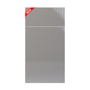 High Gloss Solid Wood Modern Kitchen Island Cabinets with <b>Toe</b> Kick Modular Design for Apartment Use - Product Image 1