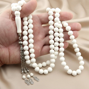 Tasbih de Hueso Pulido a Mano de Primera Calidad, Cuentas de Oración Naturales al por Mayor - Product Image 2