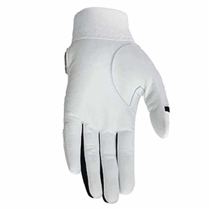 QASWA SPORTS Professional Men Leather Batting <b>Gloves</b> Velcro Closure Ambidextrous Design Quick-Dry Breathable Heavy Duty Tactical - Product Image 4