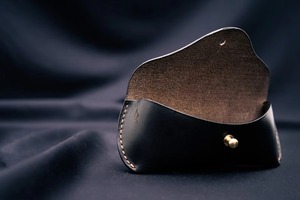 New Genuine Leather Classic Handmade Glasses Cover Luxury Eyewear <b>Case</b> Full Grain Leather <b>Sunglasses</b> Pouch LGC-0150 - Product Image 2