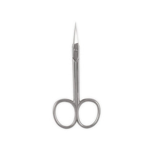 Cuticle <b>Scissors</b> Curved Tip Manicure Pedicure Nail Cut Makeup <b>Scissor</b> Stainless Steel Cuticle Trimming Beauty Grooming Tool - Product Image 1