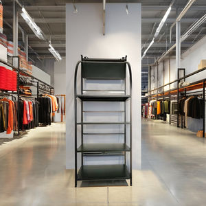 ชั้นวางขนมแบบตั้งพื้นสำหรับใช้ภายในอาคาร ประกอบง่าย ปรับแต่งได้ - Product Image 4