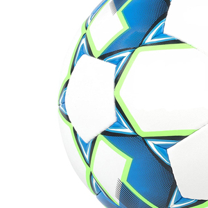 Balón de Fútbol SHARISSA Blanco, Verde y Azul, Sublimado, Talla XL, para Todas las Estaciones, Uso en Exteriores, Entrenamiento - Product Image 2