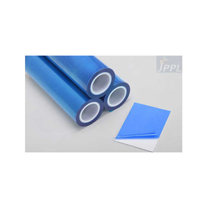 Film de protection transparent bleu clair en PE de qualité supérieure pour la protection des surfaces en verre de fenêtre, vente en gros - Product Image 3