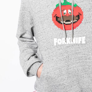 Sweat à capuche pour homme grande taille, coupe oversize, décontracté, hiver, respirant, en molleton tissé coton/polyester 480 g/m², imprimé sérigraphié - Product Image 6