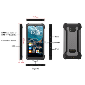 Lecteur de codes-barres portable Android robuste Dingdata/Neutral <span class=keywords><strong>S50A</strong></span> 1D/2D laser 5,7 pouces 4 Go + 64 Mo - Product Image 4